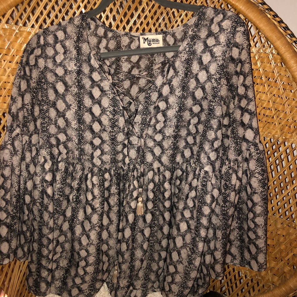Show me your mumu babydoll shirt